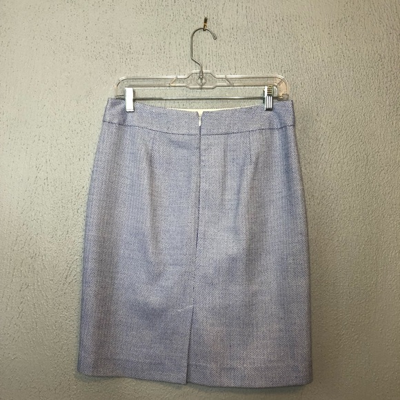 Banana republic blue and white mini skirt size 4 - Picture 5 of 10